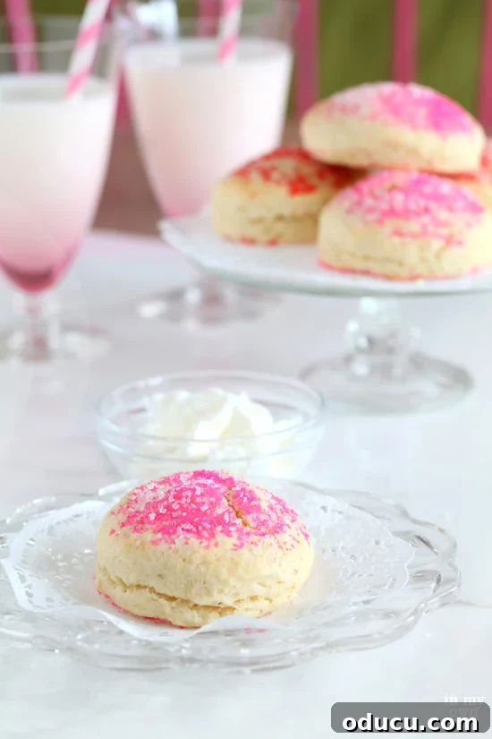Style Pursuit: Volume 30 3 The prettiest scones to make recipe.