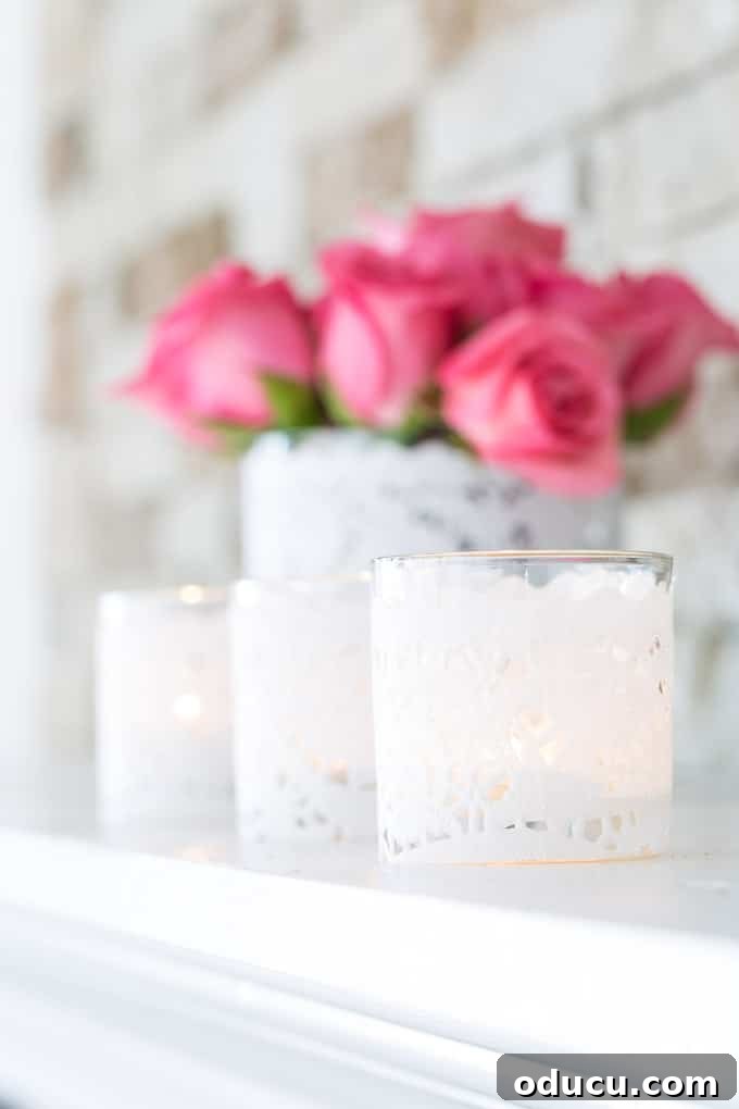 Style Pursuit: Volume 30 4 Valentine Paper Doily Candles