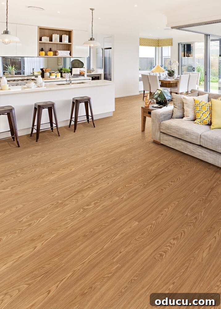 My Love Affair with Resilient Flooring Understanding Its Enduring Appeal 9 Tarkett resilient flooring in great room.