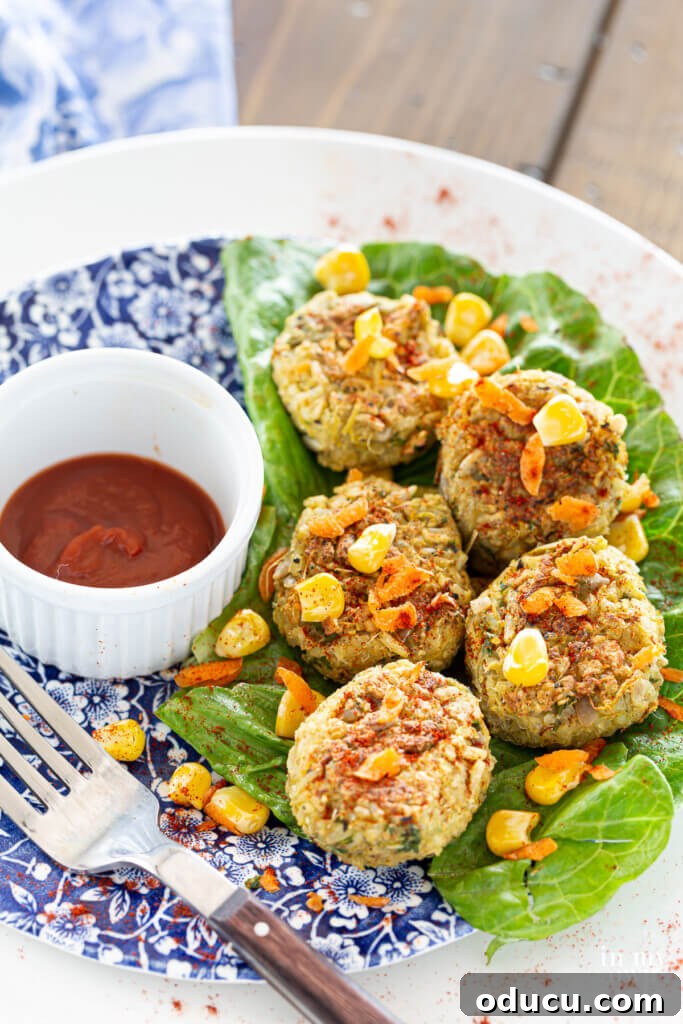 Faux Crab, Real Taste: Vegan Mini Cakes Recipe & Smart Plant-Based Eating Hacks 2 Whole Food Plant Based no oil vegan crabless mini crab cakes on a plate ready to be eaten