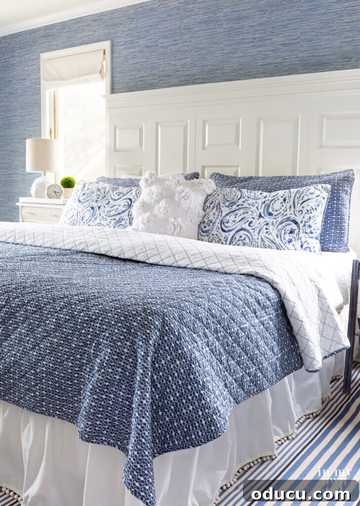 Personalize Your Sanctuary: Mix & Match Bedding 9 Mixing bedding sets on a bed to create new decorative appeal without having to spend any money.