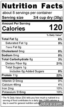Soy Curls: Your Next Plant-Based Obsession 5 soy curls nutrition label