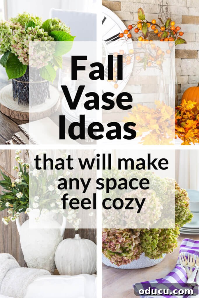 Cozy Autumn Vases: Effortless Ideas for a Warm Home 17 Fall Vase ideas that will make any space feel cozy.