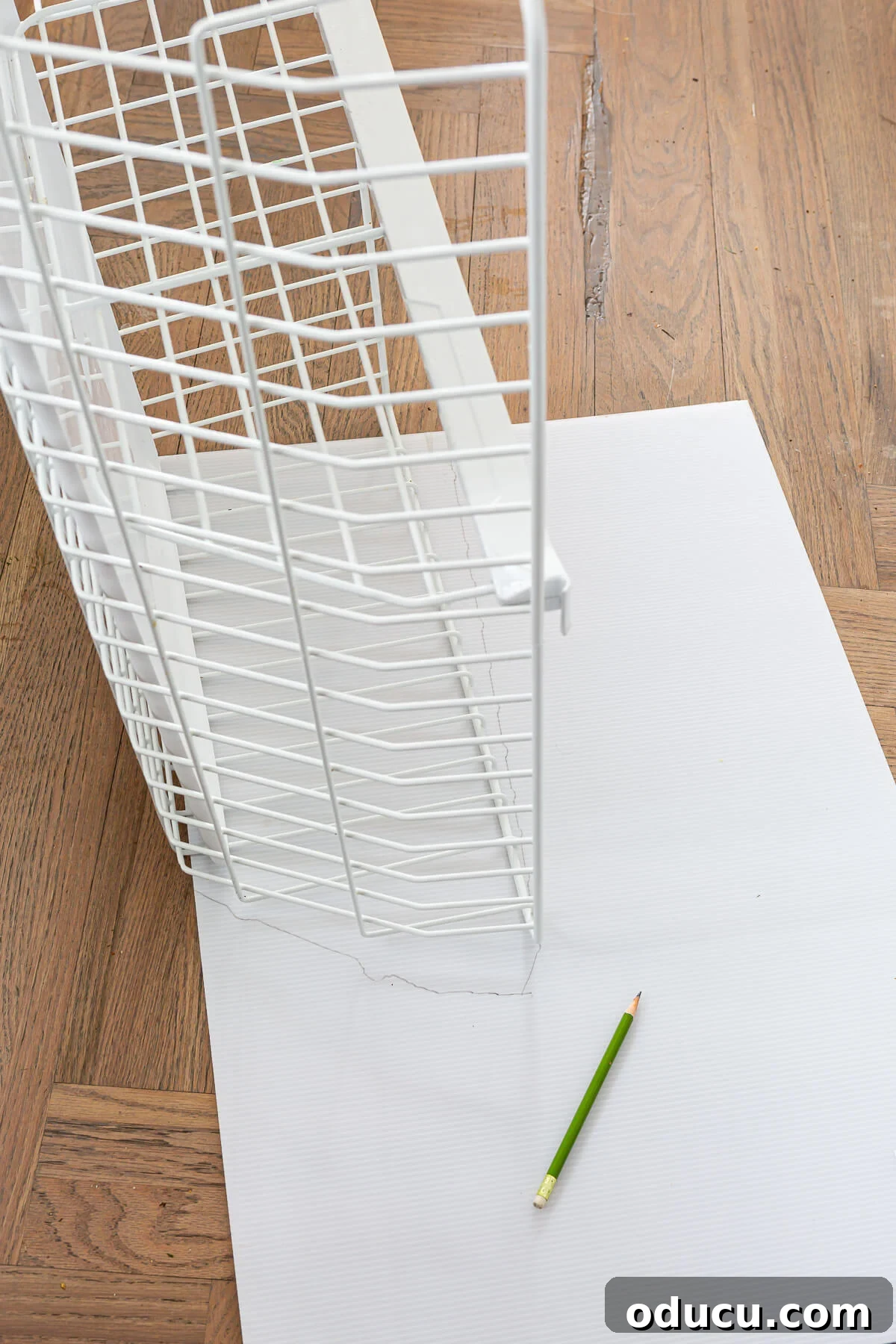DIY Freezer Drawer Organization Hacks 12 How to measure freezer basket to make dividers.