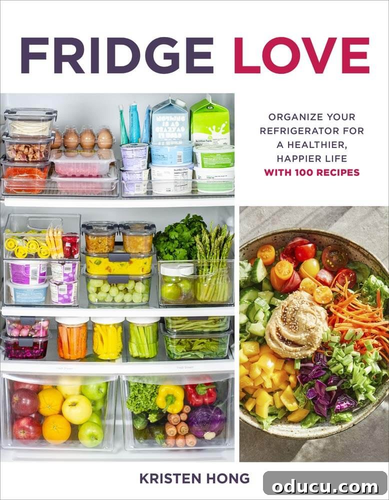 DIY Freezer Drawer Organization Hacks 19 Book - Fridge Love by Kristen Hong