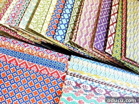 Literary Planters: Crafting Covers from Old Books 4 Two neatly stacked piles of colorful Reader's Digest Condensed Book covers, ready for upcycling into decor.