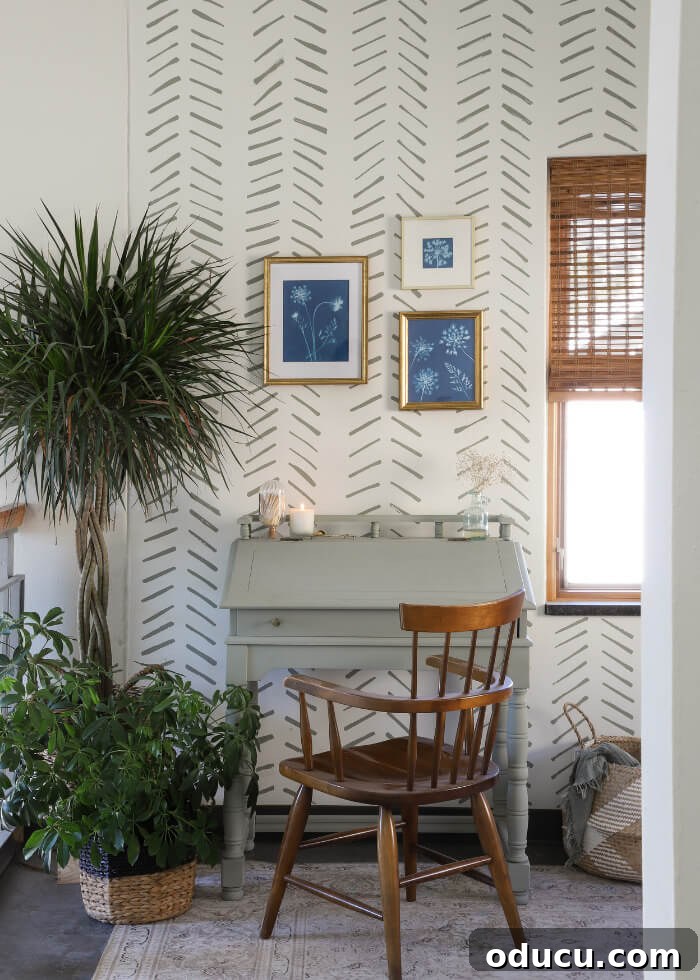Fashion Forward: Episode 68 2 Creative accent wall with painted lines by I Spy DIY
