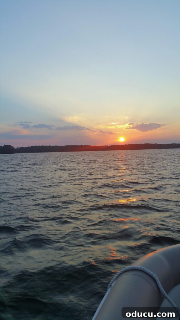 Beyond the View What Your Lake House Agent Isn't Telling You 15 sunset on lake