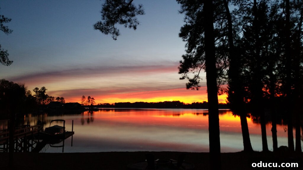 Beyond the View What Your Lake House Agent Isn't Telling You 7 sunset over the lake