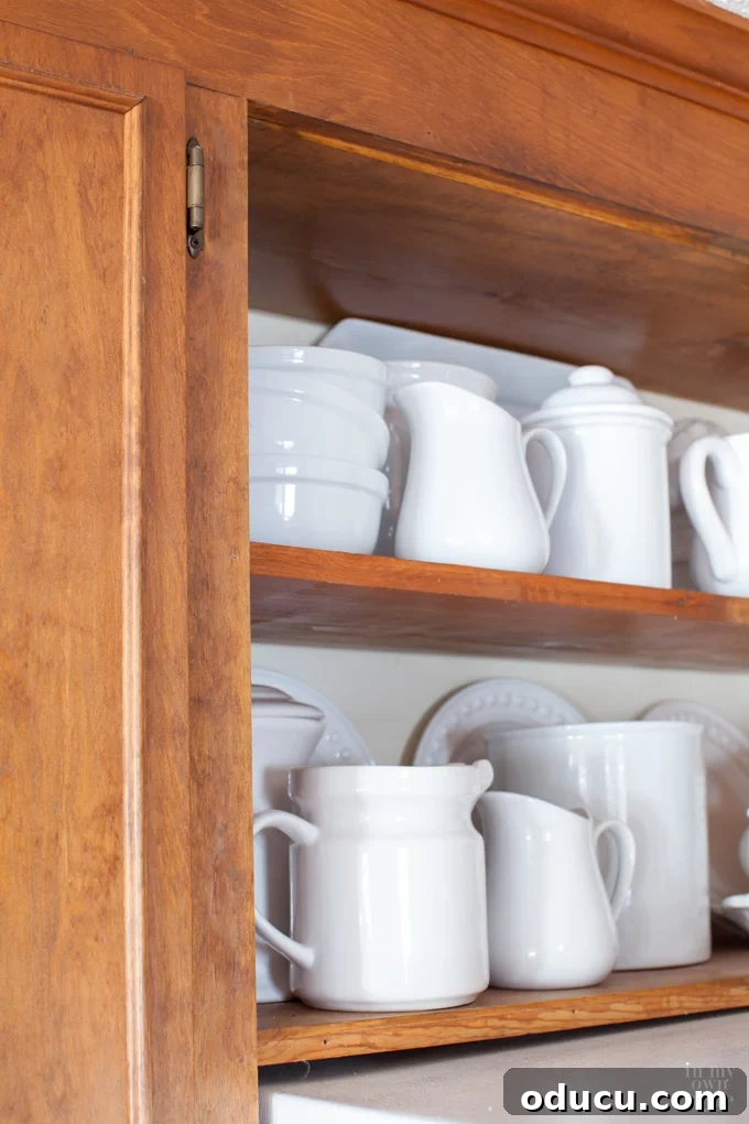 Open Kitchen Shelving: Cabinet Door Removal 6 How to fix a scratch on a stained kitchen cabinet