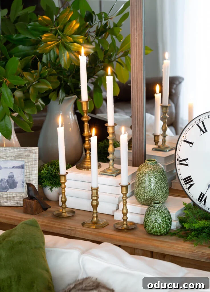 Unlock New Decor Ideas for Candle Holders 2 Creative candlestick arrangements for a stylish sofa table display.