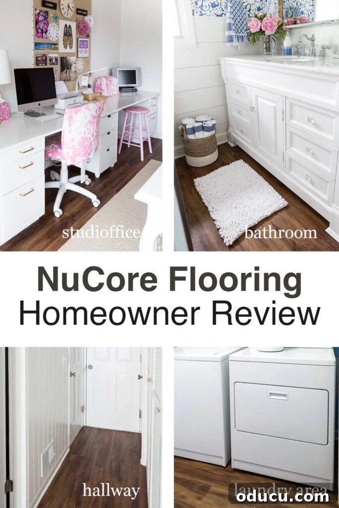 NuCore Flooring: The 6-Year Durability Verdict 10 NuCore Vinyl Flooring Homeowner Review: Detailed insights and photos of its performance after 6 years.