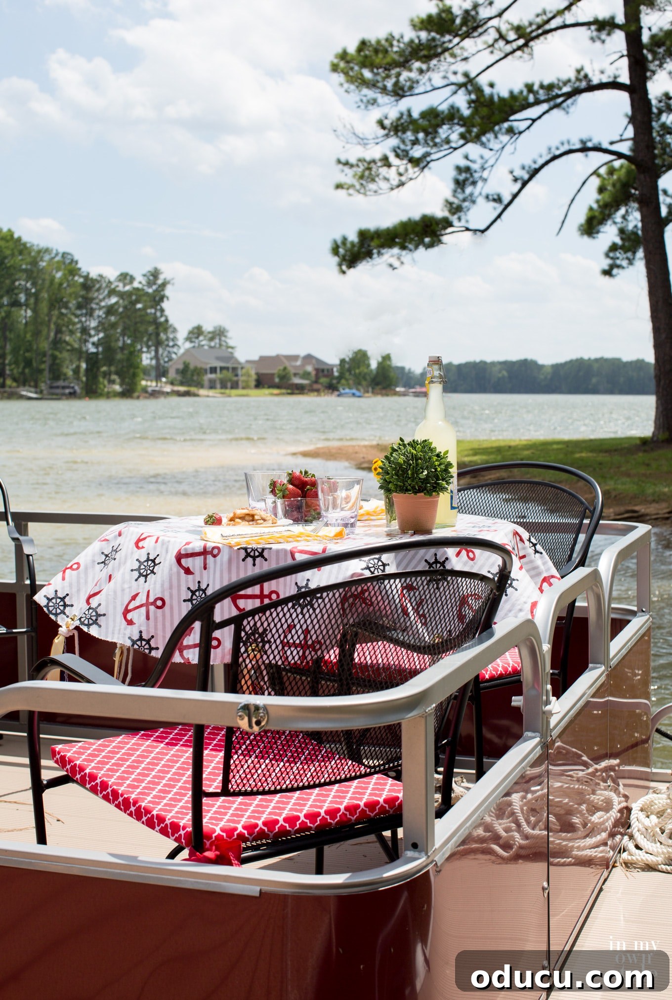 Speedy Wrought Iron Patio Cushions DIY for Any Chair 3 Picnic-on-a-boat