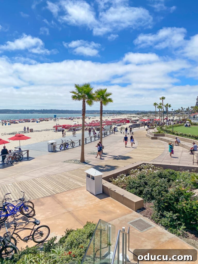 Centennial Style Explorations 2 Coronado Beach in front of the iconic Hotel del Coronado, a perfect blend of history and coastal beauty.