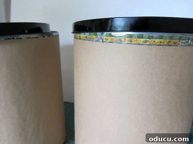 Create Your Own Pet Food Storage System 7 Lid securely placed on top of the pet food can