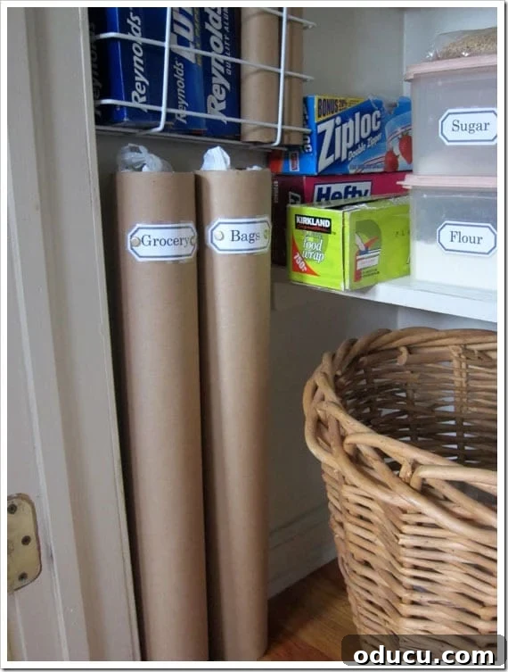 From Coat Closet Chaos to Organized Pantry Perfection 9 Organizing ideas for a pantry with plastic bag storage