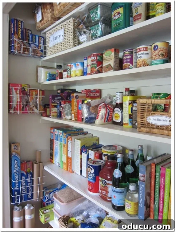 From Coat Closet Chaos to Organized Pantry Perfection 15 Organizing a pantry ideas and tips, side wall BEFORE