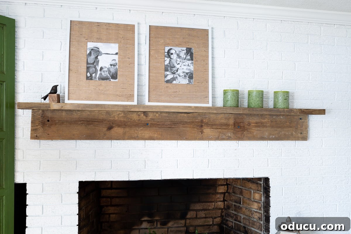 Reclaimed-Wood-Fireplace-Mantel-DIY