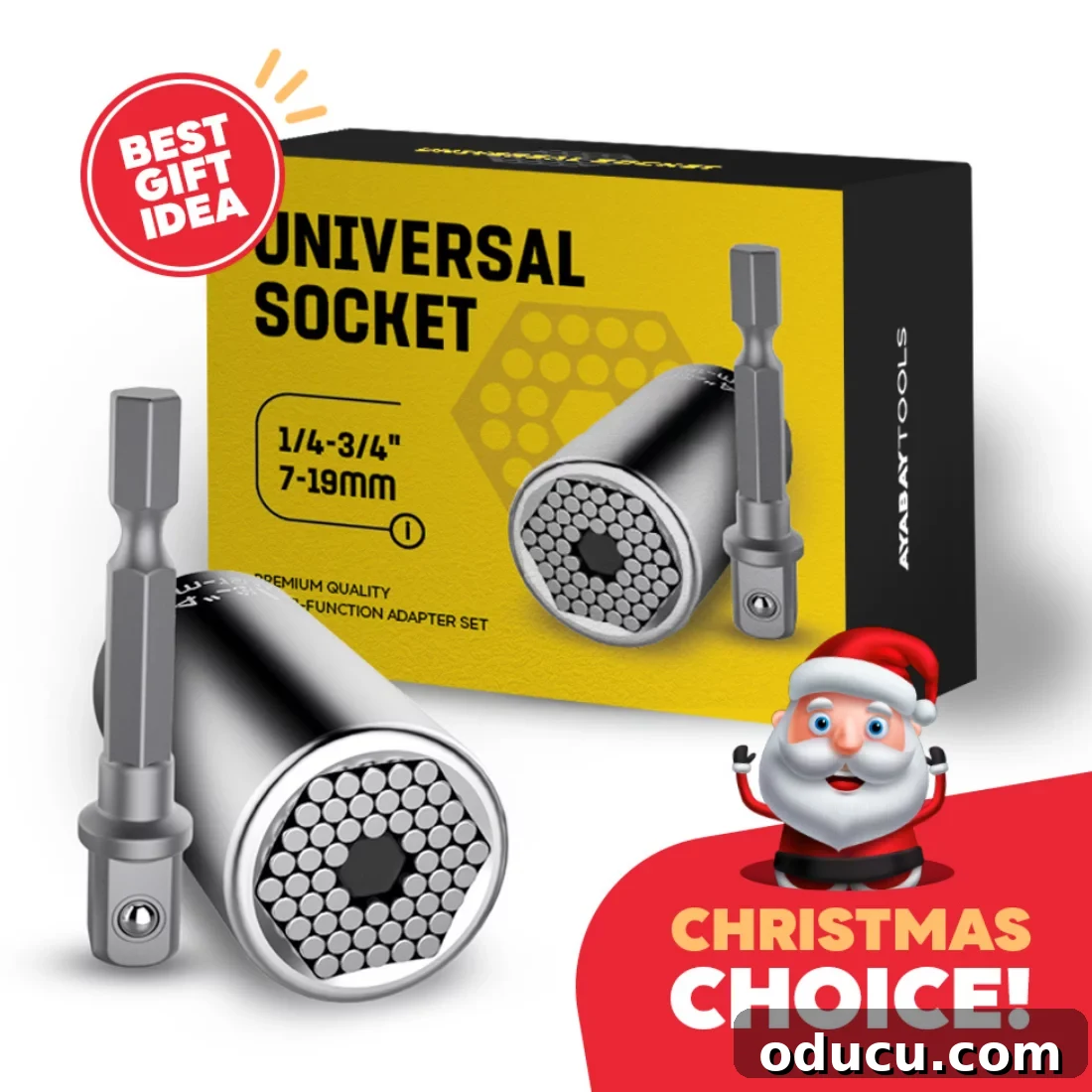 Gifts Guys Actually Want This Holiday 5 Universal Socket Set, a versatile tool for various tasks
