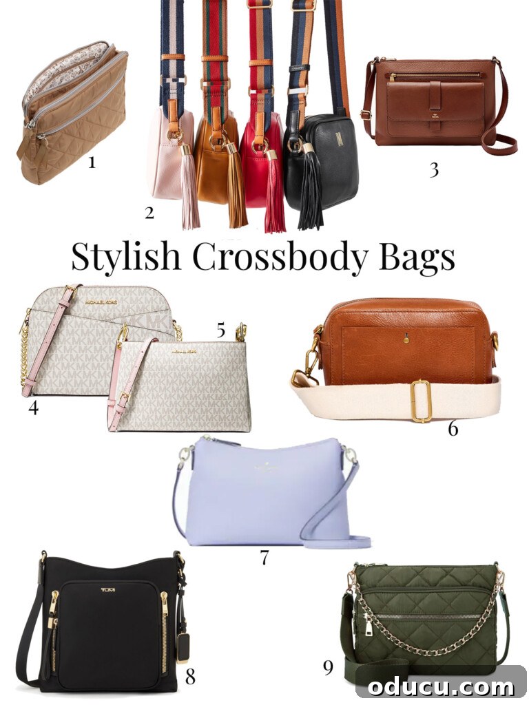 Friday Fun Bag Dump 9 A curated selection of stylish and functional crossbody bags for women, featuring a variety of designs, colors, and materials to suit different fashion preferences.