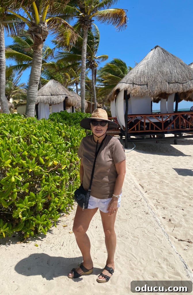Fashion Finds 4 Diane in at El Dorado Royale on the Yucatan coast in Mexico