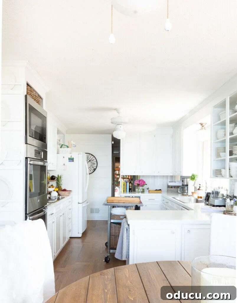 My Cozy Kitchen, Endless Culinary Horizons 6 Small kitchen counter top organization, showing how to manage appliances and clutter effectively in a limited space. Inspiring small kitchen solutions and efficient storage.