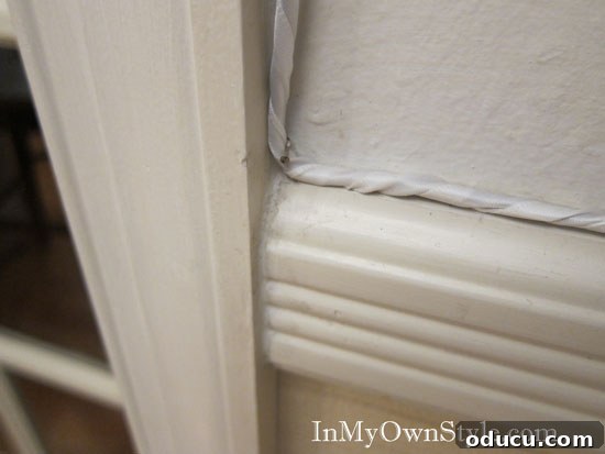 How to hide land line telephone wires on a home phone Using straight pins as hooks for cord management