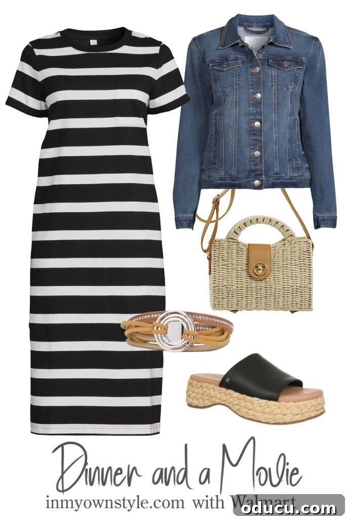 Playing With My Style 12 What to wear when going out to a Dinner and a movie - a comfortable yet elegant summer outfit