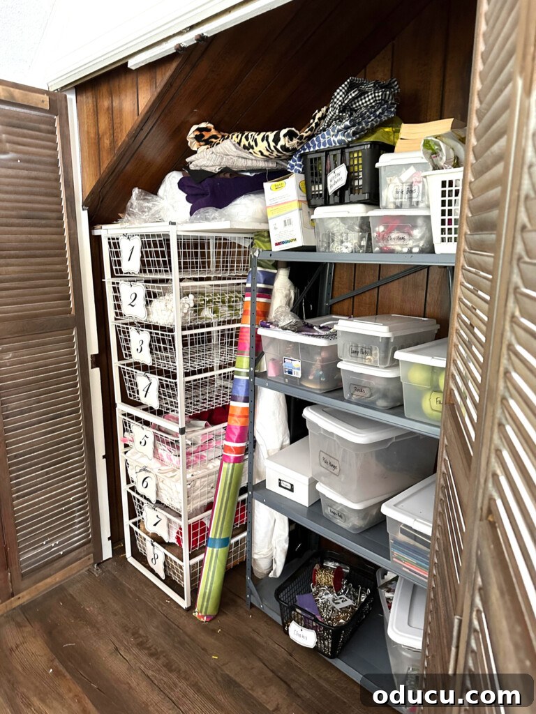 Style Scouting 156 4 Organizing a craft closet