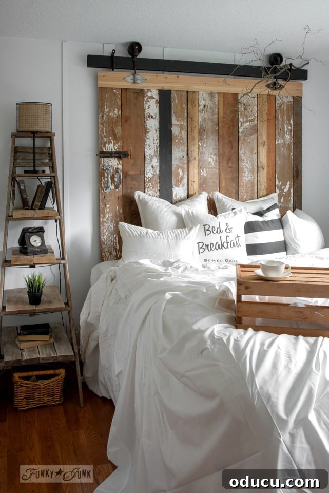 Discover Your Signature Decor Style 14 DIY blogger Funky Junk's bedroom