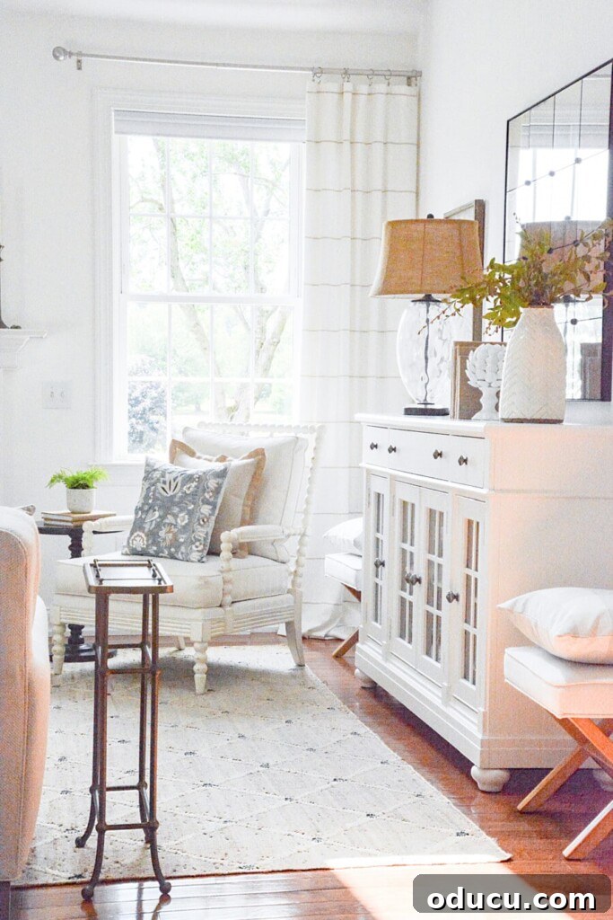 Discover Your Signature Decor Style 16 Yvonne of Stone Gable's love of beige decorated living room.