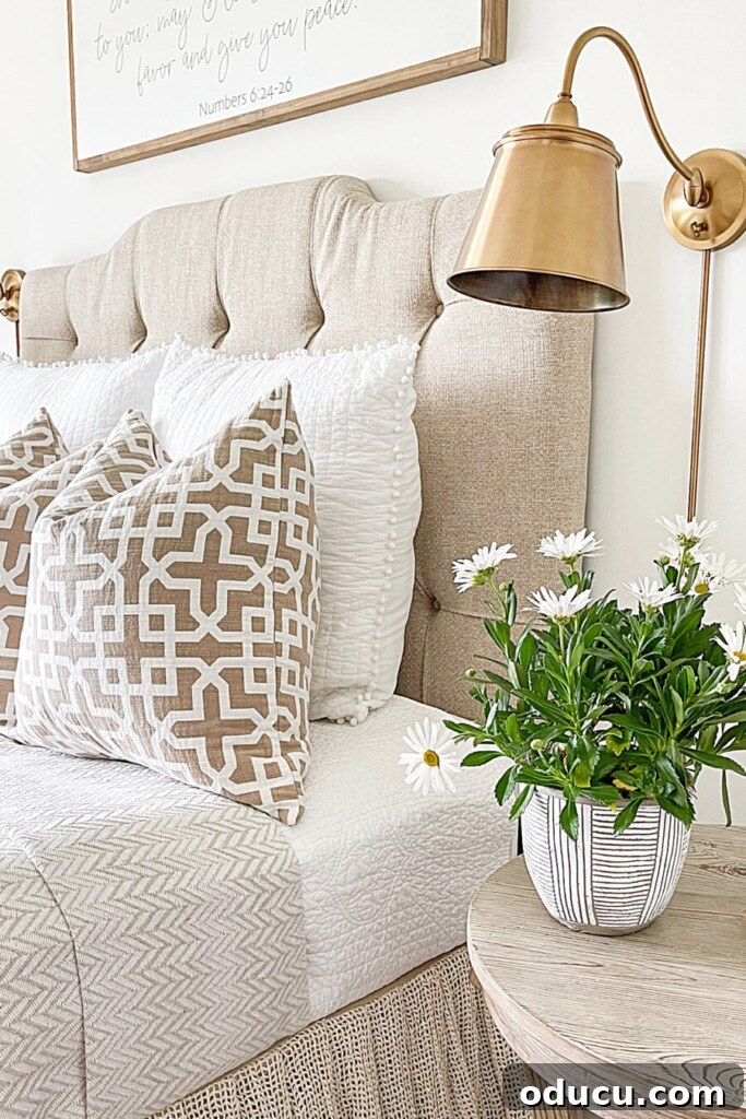 Discover Your Signature Decor Style 5 neutral decor in a guest room