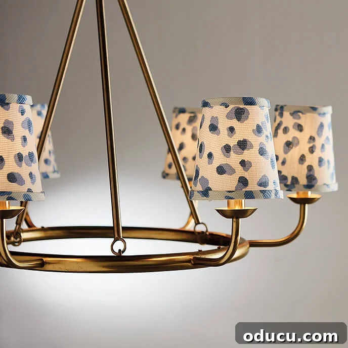 Custom Chandelier Shade Crafting 2 Ballard Designs Mira Blue Chandelier Shades