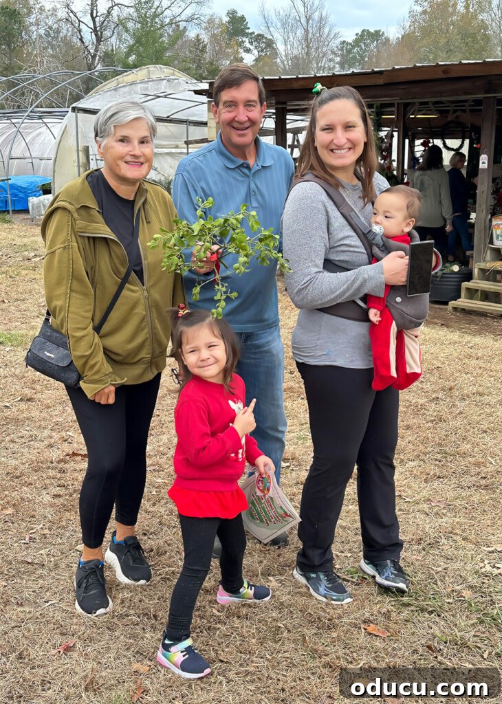 Style Chronicles 171 3 family buying a Christmas tree at the lot