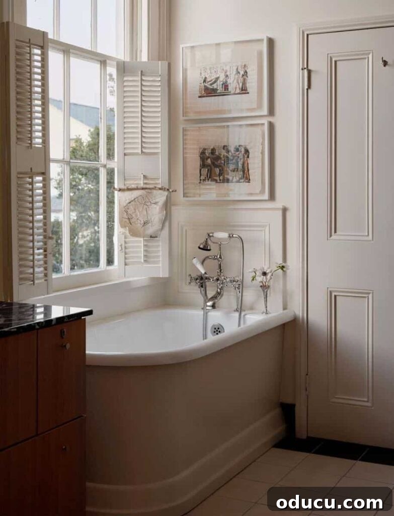 Style Scout 179 2 all one color bathroom with tub