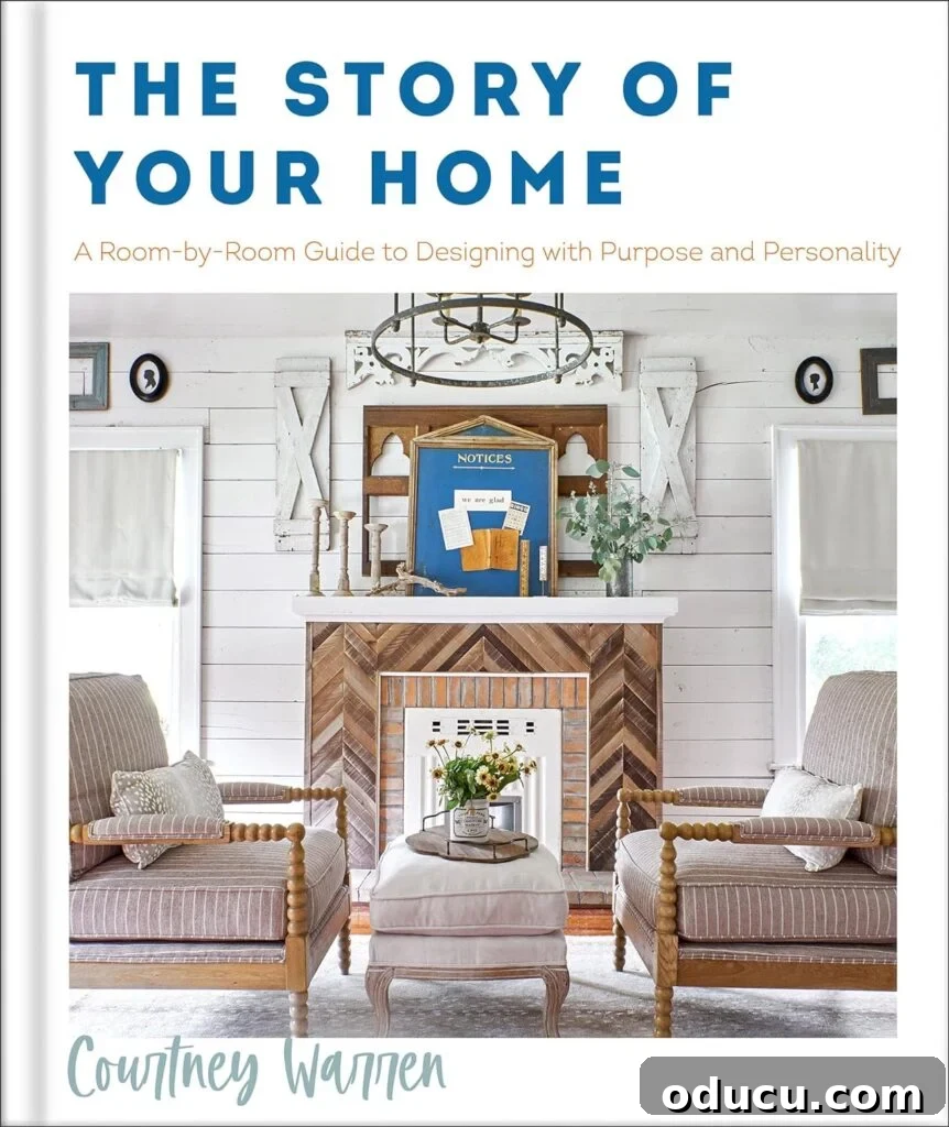Nest & Nook Dream Home Giveaway 4 The Story of Your Home decorating book by Courtney Warren