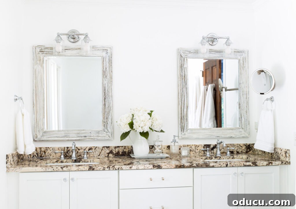 Primary Bathroom Sanctuary Unveiled 11 Primary-bath-vanity-painted-white