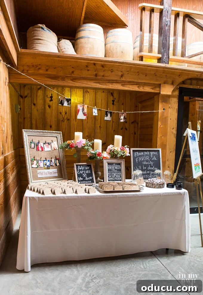 Unconventional Furniture Finishes Beyond Paint or Stain 4 DIY Barn wedding signs