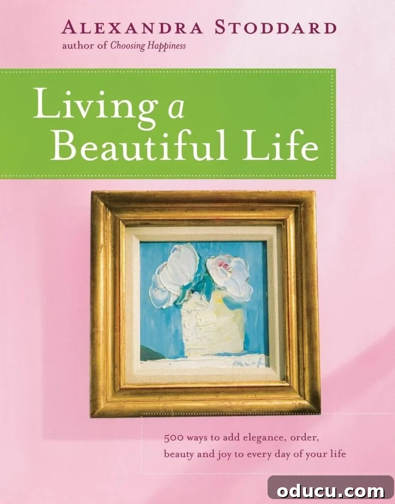 Hold Off on Fall Decorating Try This Alternative 2 Cover of the book Living a Beautiful Life