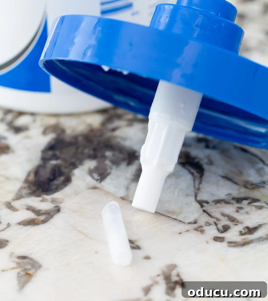 Hold Off on Fall Decorating Try This Alternative 6 moisturizing cream jar pump with tube removed.