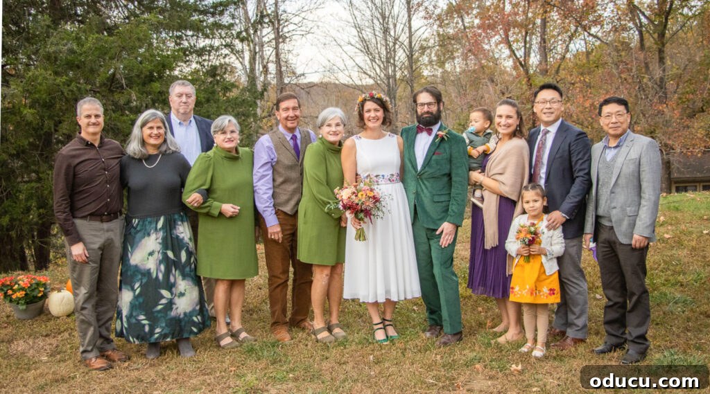 Mandy Ties the Knot 14 Brides family picture