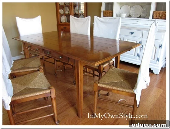 Dining-Room-Table-Before Dining table before extension