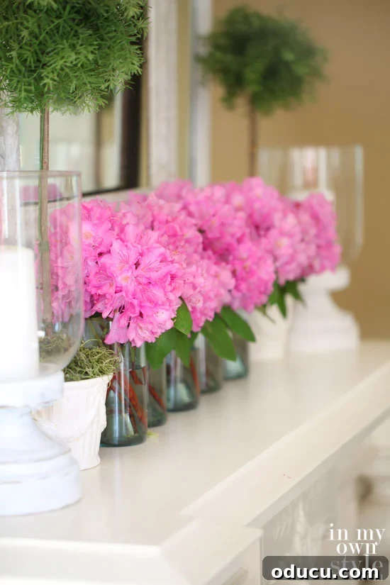 Flower-arranging-ideas-for-mantels